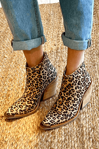 Vionarae – Dristig Elegance Leopardprint Støvler