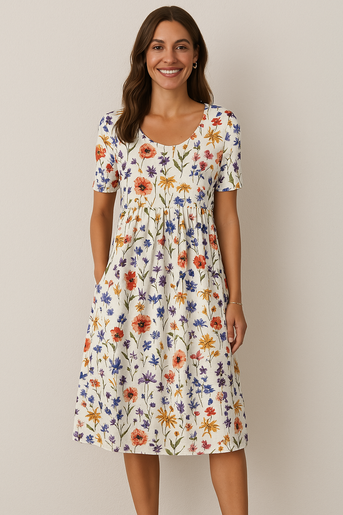 Gigi | Elegant Blomsterkjole