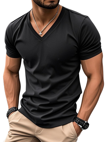 Savrani™ | Elegant t-shirt med korte ærmer