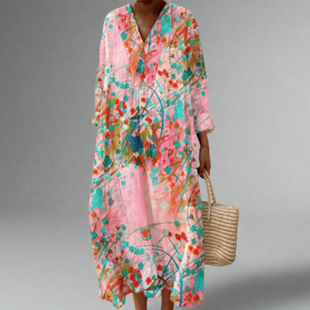 Amy™ | Elegant Geometrisk Kjole