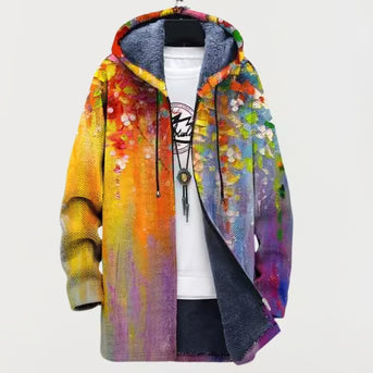 Seraphina | Sweatshirt med abstrakt kunst