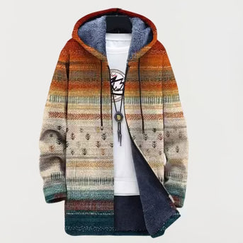 Ava | Hoodie med striber til efteråret