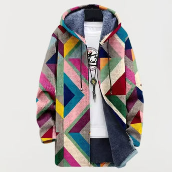 Zara | Geometrisk Kunst Hoodie