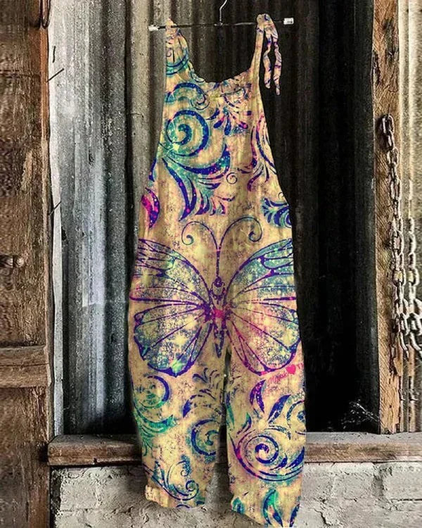 Marini™ | Jumpsuit med Sommerfugle