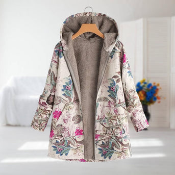 Flora | Varm, Blødt Fôret Parka