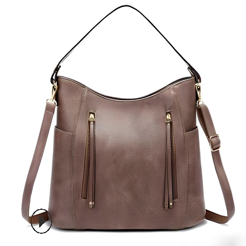 Tessa | Vintage skuldertaske med klassisk og tidløst design