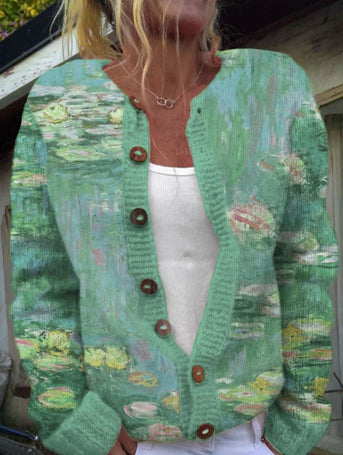 Anwen | Grøn cardigan