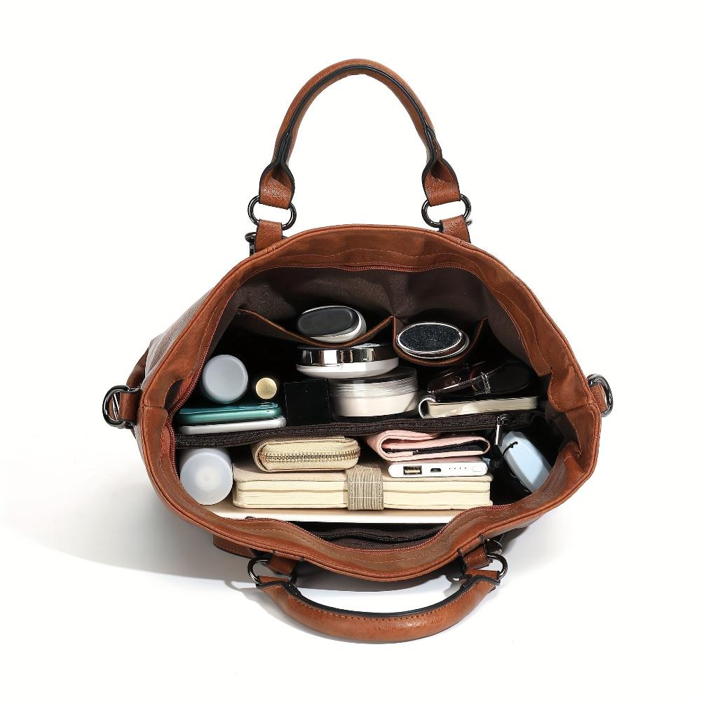 Bianca | Vintage Shopper Taske med Raffineret Elegance