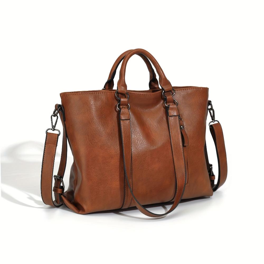 Bianca | Vintage Shopper Taske med Raffineret Elegance