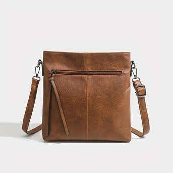Lina | Vintage skuldertaske med ternet mønster